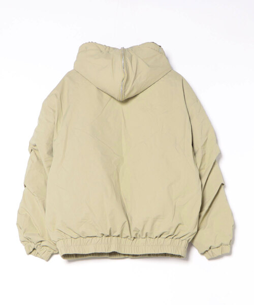 WESTSEA(ウエストシー)の「ふわふわファーフード付 中綿 ミドルアウター(ブルゾン・レディース・ベージュ/ブラック・L/M)」の14枚目の写真
