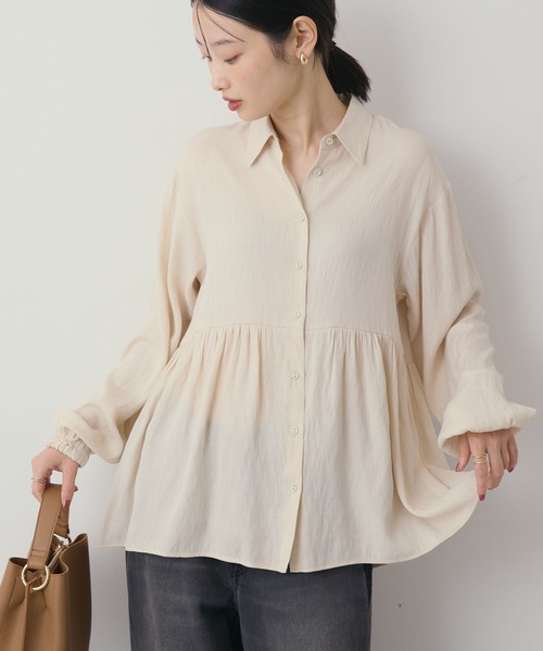 セール】サテンティアードブラウス（シャツ/ブラウス）｜AMERICAN