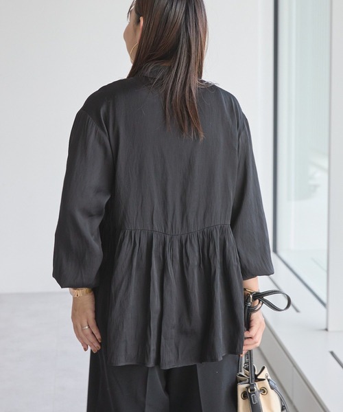 サテンティアードブラウス（シャツ/ブラウス）｜AMERICAN HOLIC