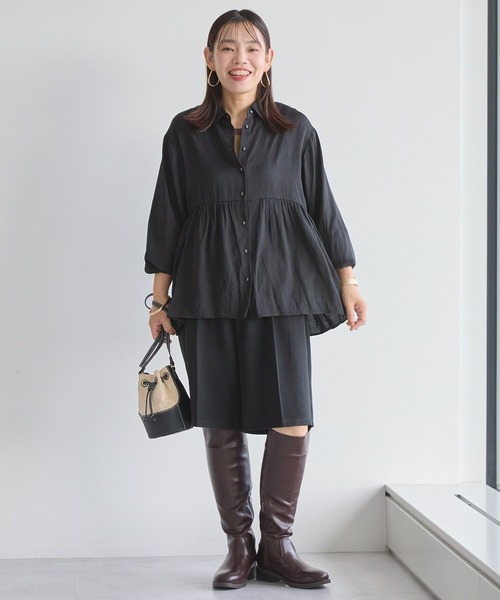 セール】サテンティアードブラウス（シャツ/ブラウス）｜AMERICAN