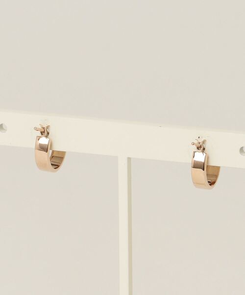 VENDOME AOYAMA(ヴァンドーム青山)の「K18 フープ ピアス(小)(ピアス(両耳用)・レディース・ピンクゴールド/イエローゴールド・ONE SIZE)」の7枚目の写真