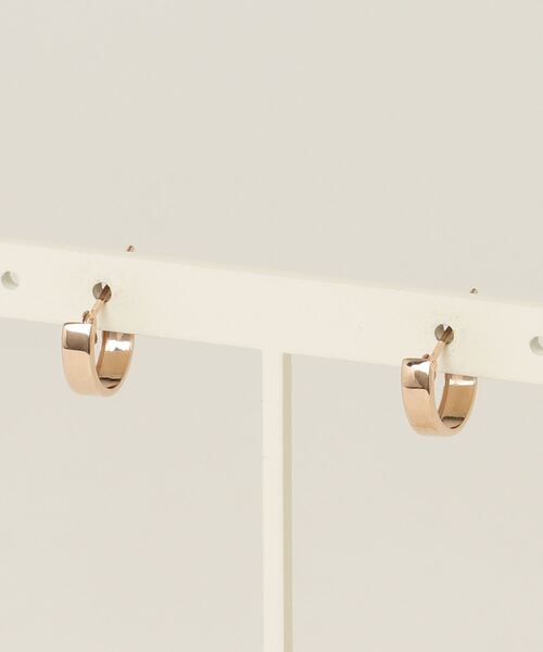 VENDOME AOYAMA(ヴァンドーム青山)の「K18 フープ ピアス(小)(ピアス(両耳用)・レディース・ピンクゴールド/イエローゴールド・ONE SIZE)」の6枚目の写真