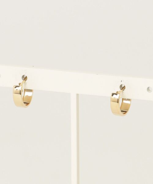VENDOME AOYAMA(ヴァンドーム青山)の「K18 フープ ピアス(小)(ピアス(両耳用)・レディース・ピンクゴールド/イエローゴールド・ONE SIZE)」の5枚目の写真