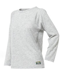 L.L.Bean（エルエルビーン）の「ハイブリッド・メリノウール・ドライ・クルーネック・ロングスリーブ・ティ ジャパン・フィット（インナーウェア/肌着）」