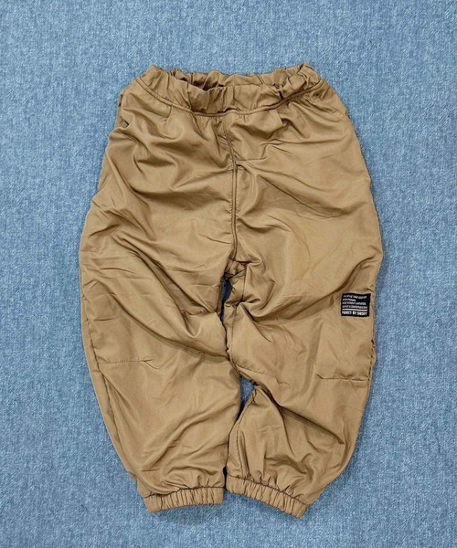 SHISKY(シスキー)の「【SHISKY / シスキー】裏フリース デイリー ジョガーパンツ 裾ゴム付き キッズ(その他パンツ・キッズ・カーキ/ブラック/ベージュ/チャコール・110/120/130/140/150/160)」の3枚目の写真