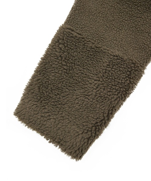 AMERICAN HOLIC（アメリカンホリック）の「衿付きボアブルゾン（ブルゾン・レディース・ブラック/グレイッシュベージュ・M/L）」の18枚目の写真