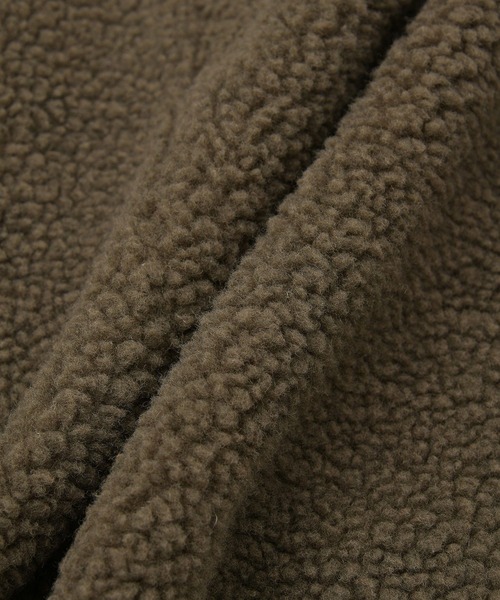 AMERICAN HOLIC（アメリカンホリック）の「衿付きボアブルゾン（ブルゾン・レディース・ブラック/グレイッシュベージュ・M/L）」の20枚目の写真