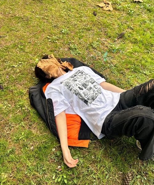 Millo Archive（ミロ アーカイブ）の「カスタムフレームキャットTシャツ[ホワイト]（Tシャツ/カットソー・メンズ・その他・LARGE/X-LARGE/MEDIUM）」の12枚目の写真