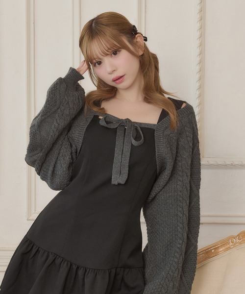 8周年記念アイテム】アソートニットボレロ【ZOZOTOWN限定