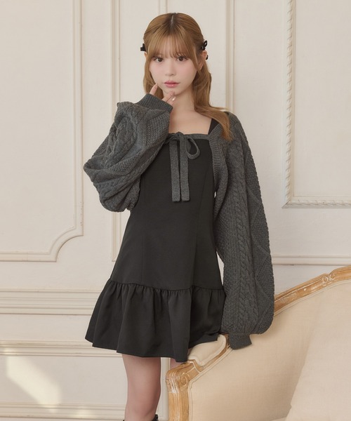 8周年記念アイテム】アソートニットボレロ【ZOZOTOWN限定