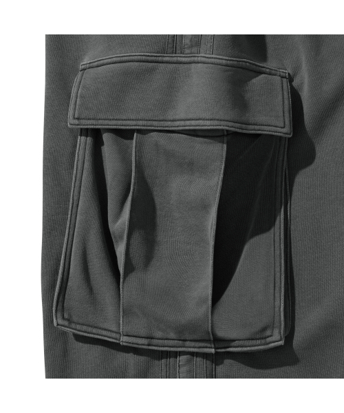 F.ILLUMINATE（フィルミネイト）の「ウォッシュドカーゴスウェットパンツ-チャコール（スウェットパンツ・レディース・その他・SMALL/MEDIUM/LARGE）」の9枚目の写真