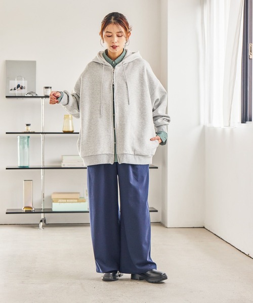 WEB限定】ゆるZIPBIGフーディー（パーカー）｜studio CLIP（スタディオ