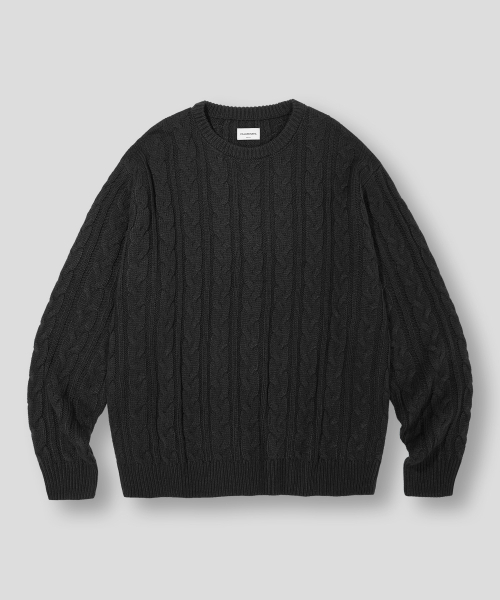 F.ILLUMINATE(フィルミネイト)の「メロウラウンドニット-ブラック(ニット/セーター・レディース・その他・MEDIUM/LARGE/SMALL)」の1枚目の写真