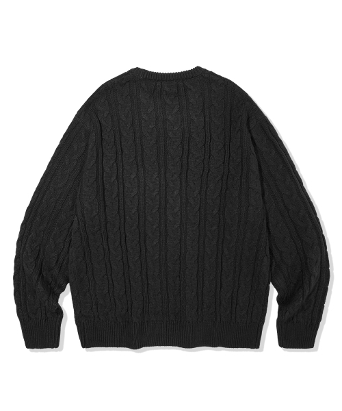 F.ILLUMINATE(フィルミネイト)の「メロウラウンドニット-ブラック(ニット/セーター・レディース・その他・MEDIUM/LARGE/SMALL)」の2枚目の写真