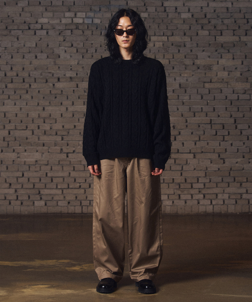 F.ILLUMINATE(フィルミネイト)の「メロウラウンドニット-ブラック(ニット/セーター・レディース・その他・MEDIUM/LARGE/SMALL)」の4枚目の写真