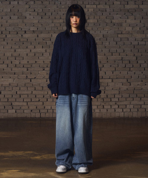 F.ILLUMINATE(フィルミネイト)の「メロウラウンドニット-ブラック(ニット/セーター・レディース・その他・MEDIUM/LARGE/SMALL)」の5枚目の写真