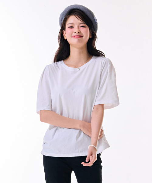 CHASECULT(チェイスカルト)の「レディース シュリンククール 半袖Tシャツ-DBRG5880D01(Tシャツ/カットソー・レディース・ホワイト・90/85)」の3枚目の写真