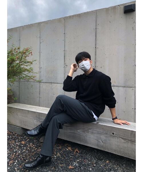 MUSINSA STANDARD（ムシンサスタンダード）の「ワイドヒドゥンバンディングスラックス[グレー]（スラックス・メンズ・その他・27/28/29/34/32/30/31/33/26/40/38/42/36）」の11枚目の写真