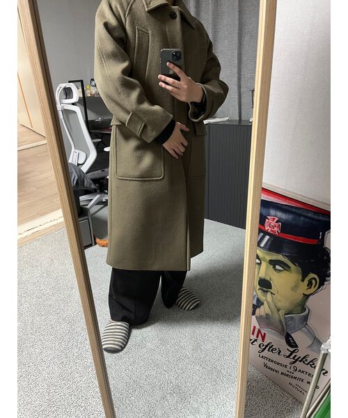 MUSINSA STANDARD（ムシンサスタンダード）の「ワイドヒドゥンバンディングスラックス[グレー]（スラックス・メンズ・その他・27/28/29/34/32/30/31/33/26/40/38/42/36）」の15枚目の写真