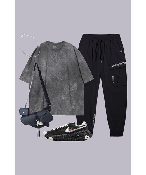 XERO（ゼロ）の「Oversize Water Washed T-Shirts [Charcoal]（Tシャツ/カットソー・レディース・その他・FREE/LARGE/MEDIUM/X-LARGE）」の8枚目の写真