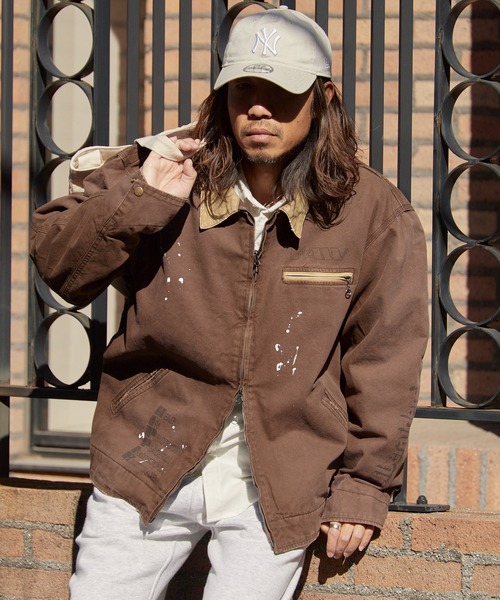 Liberaiders/リベレイダース GARMENT DYED WORK JACKET ガーメントダイ