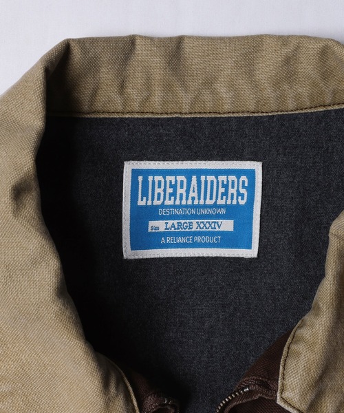Liberaiders(リベレイダース)の「Liberaiders/リベレイダース GARMENT DYED WORK JACKET ガーメントダイ ワークジャケット 冬服(ブルゾン・メンズ・ブラック/ブラウン・M/L/XL)」の21枚目の写真