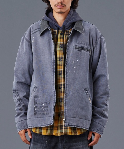 セール】Liberaiders/リベレイダース GARMENT DYED WORK JACKET