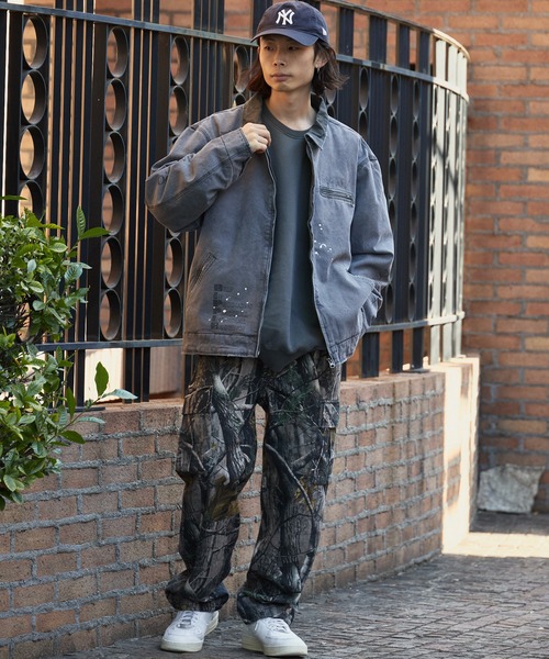 ジャケット・アウター RIKO セール】Liberaiders/リベレイダース GARMENT DYED WORK JACKET
