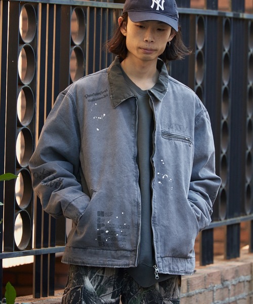 セール】Liberaiders/リベレイダース GARMENT DYED WORK JACKET