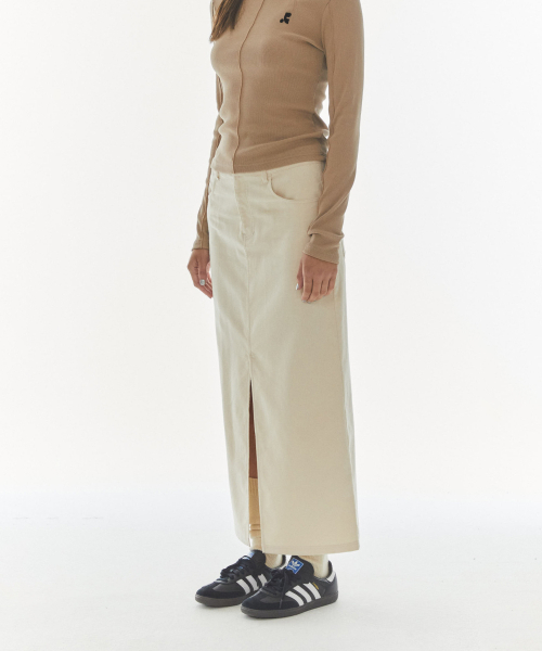 Rest&Recreation(レストアンドレクリエーション)の「CORDUROY MAXI SKIRT - IVORY(スカート・レディース・その他・MEDIUM/SMALL)」の4枚目の写真