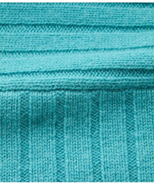 NEWYORKER(ニューヨーカー)の「ウールカシミヤ リブハイネックニットプルオーバー(ニット/セーター・レディース・イエロー/ブラウン/グリーン/サックスブルー・M/L)」の16枚目の写真