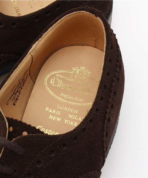 Church's（チャーチ）の「Church's ウイングチップスウェードシューズ（ドレスシューズ・メンズ・ブラウン・6/6.5）」の6枚目の写真