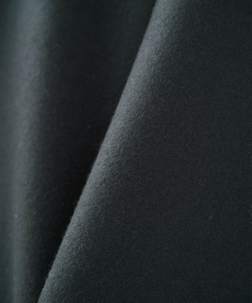 STUDIOUS（ステュディオス）の「【STUDIOUS】S140ウールメルトンショートモッズ（モッズコート・メンズ・ダークグリーン/ブラック・1/2）」の14枚目の写真