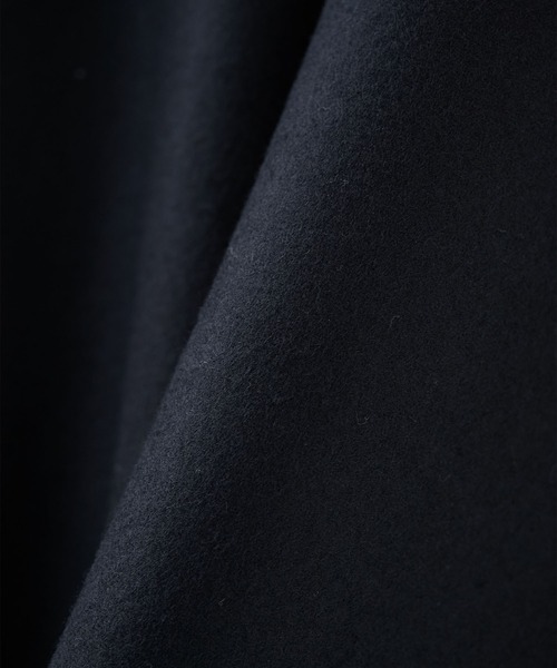 STUDIOUS（ステュディオス）の「【STUDIOUS】S140ウールメルトンショートモッズ（モッズコート・メンズ・ダークグリーン/ブラック・1/2）」の11枚目の写真