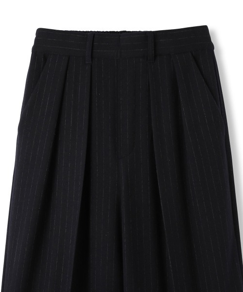 ketty(ケティ)の「ウールライクストレッチ2タックパンツ≪手洗い可能≫(その他パンツ・レディース・ダークネイビー/ダークグレー・M)」の5枚目の写真