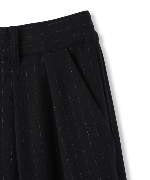 ketty(ケティ)の「ウールライクストレッチ2タックパンツ≪手洗い可能≫(その他パンツ・レディース・ダークネイビー/ダークグレー・M)」の6枚目の写真