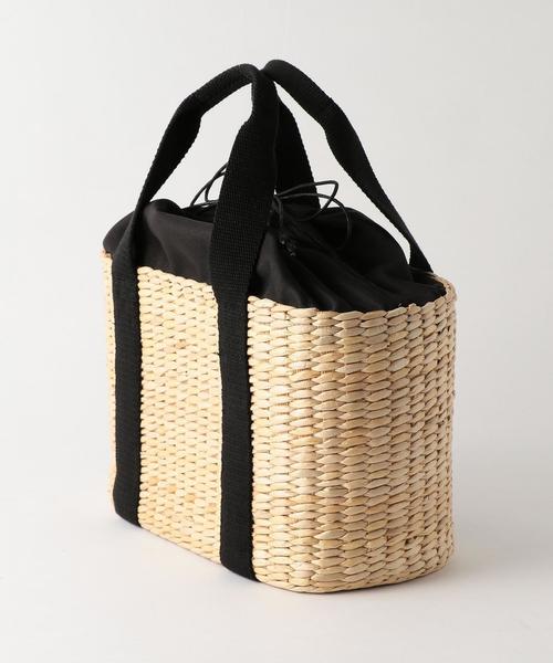 coen（コーエン）の「テープカゴバッグ（かごバッグ・レディース・ナチュラル・FREE）」の3枚目の写真