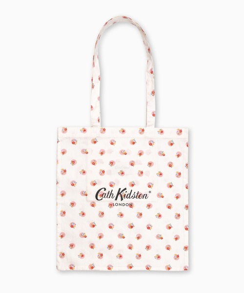 Cath Kidston(キャスキッドソン)の「【A4サイズ対応】トートバッグ(トートバッグ・レディース・イエロー/ネイビー/ホワイト×ネイビー/ブラックミックス/ホワイト×ライトピンク/ピンク系/ピンク/グリーン/レッド/ブルー/アイボリー系/ホワイト×ピンク/ライトピンク/サックスブルー/ホワイト×ブルー/ピンクベージュ/ブラック/アイボリー/アイボリー系1/イエロー系/ブルー系/サックスブルー系/アイボリー系2/グリーン系/アイボリー系4/アイボリー系3/サックスブルー系2/サックスブルー系1/ミント・FREE)」の12枚目の写真