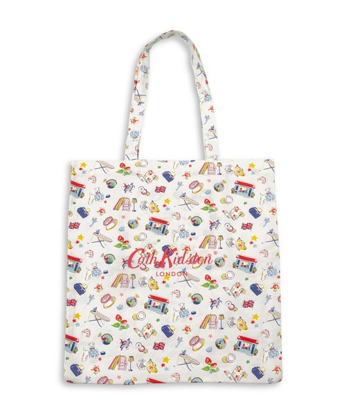 Cath Kidston（キャスキッドソン）の「トートバッグ（トートバッグ・レディース・ピンク/ブラック/アイボリー/イエロー/ネイビー/グリーン/レッド/ライトピンク/ブルー/サックスブルー/ホワイト×ブルー/ホワイト×ネイビー/ピンク系/アイボリー系/ピンクベージュ/ホワイト×ピンク/ブラックミックス/ホワイト×ライトピンク・FREE）」の9枚目の写真