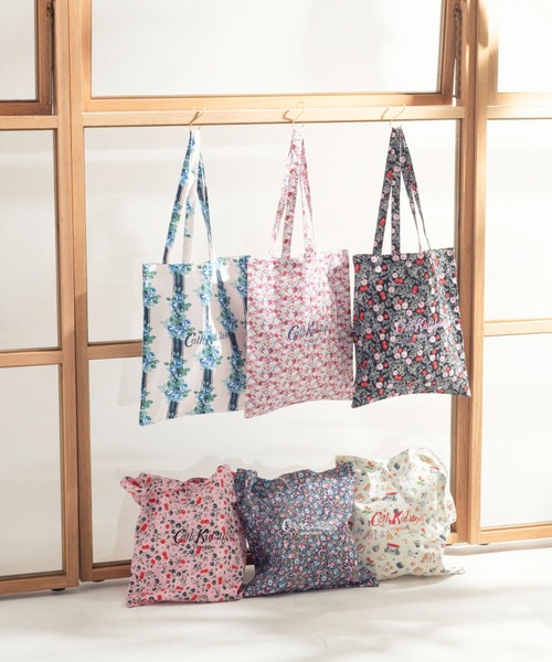 Cath Kidston（キャスキッドソン）の「トートバッグ（トートバッグ・レディース・ピンク/ブラック/アイボリー/イエロー/ネイビー/グリーン/レッド/ライトピンク/ブルー/サックスブルー/ホワイト×ブルー/ホワイト×ネイビー/ピンク系/アイボリー系/ピンクベージュ/ホワイト×ピンク/ブラックミックス/ホワイト×ライトピンク・FREE）」の20枚目の写真