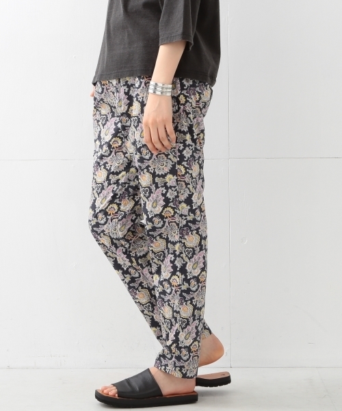 BEAMS BOY（ビームスボーイ）の「BEAMS BOY / リバティ スラックス イージーパンツ（その他パンツ・レディース・チャコールグレー/ネイビー・ONE SIZE）」の12枚目の写真