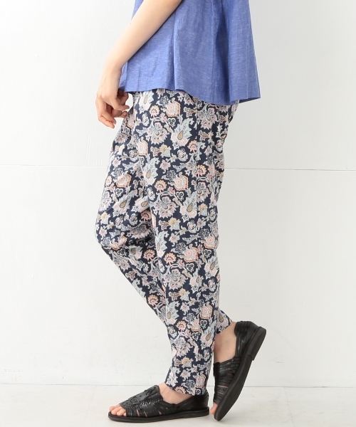 BEAMS BOY（ビームスボーイ）の「BEAMS BOY / リバティ スラックス イージーパンツ（その他パンツ・レディース・チャコールグレー/ネイビー・ONE SIZE）」の5枚目の写真