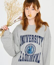 UNIVERSITY BIG LOGO MTM gray