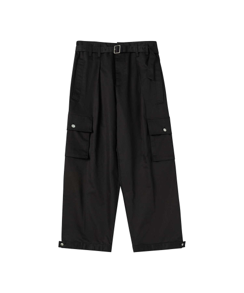 Beyond Closet（-）の「[COLLECTION LINE] アーカイブ90Sミリタリーベルト付きカーゴパンツブラック（その他パンツ・レディース・その他・MEDIUM/SMALL）」の2枚目の写真