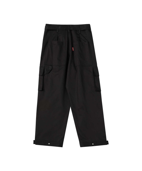 Beyond Closet（-）の「[COLLECTION LINE] アーカイブ90Sミリタリーベルト付きカーゴパンツブラック（その他パンツ・レディース・その他・MEDIUM/SMALL）」の3枚目の写真
