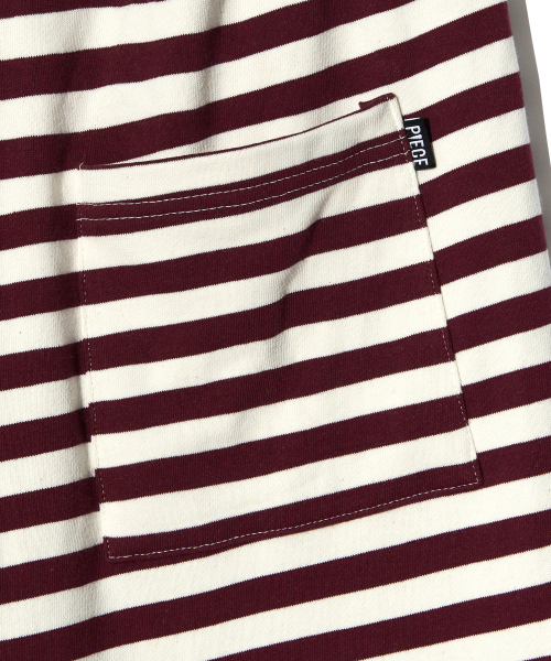 PIECEMAKER(ピースメーカー)の「SOFT STRIPE SWEAT PANTS (BURGUNDY)(その他パンツ・レディース・その他・MEDIUM/LARGE)」の5枚目の写真
