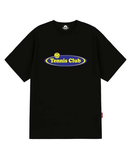 TRIPSHION(トリップション)の「ブルーテニスクラブ Tシャツ - ブラック(Tシャツ/カットソー・メンズ・その他・LARGE/MEDIUM/X-LARGE)」の1枚目の写真