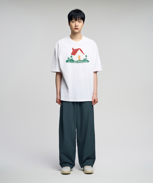 SLOW RECORD HOUSE(スローレコードハウス)の「ハウス 半袖Tシャツ_ホワイト(Tシャツ/カットソー・レディース・その他・LARGE)」の10枚目の写真
