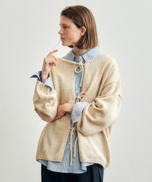 CITTA（シータ）の「Essential Multi Stripe Comfort Shirt_CTT386(Blue)（シャツ/ブラウス・レディース・ブルー・FREE）」の5枚目の写真