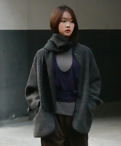 Retro Wool Boucle Cropped Jacket